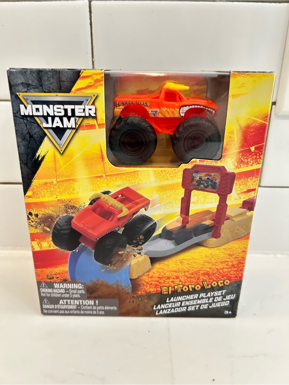 Monster Jam El Toro Loco Launcher Playset 2025 NIB